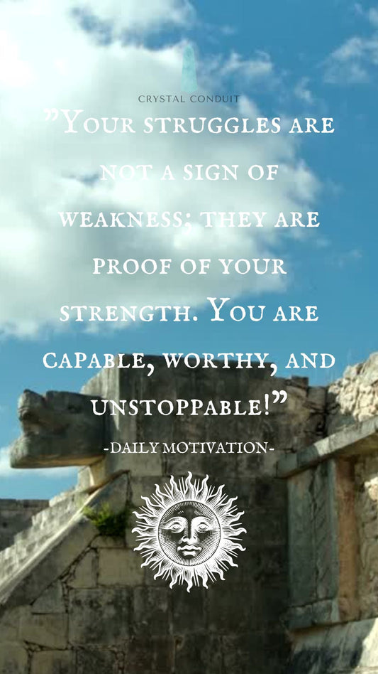 Your Struggles Are Not a Sign of Weakness—They Are Proof of Your Strength- Spiritual Motivation