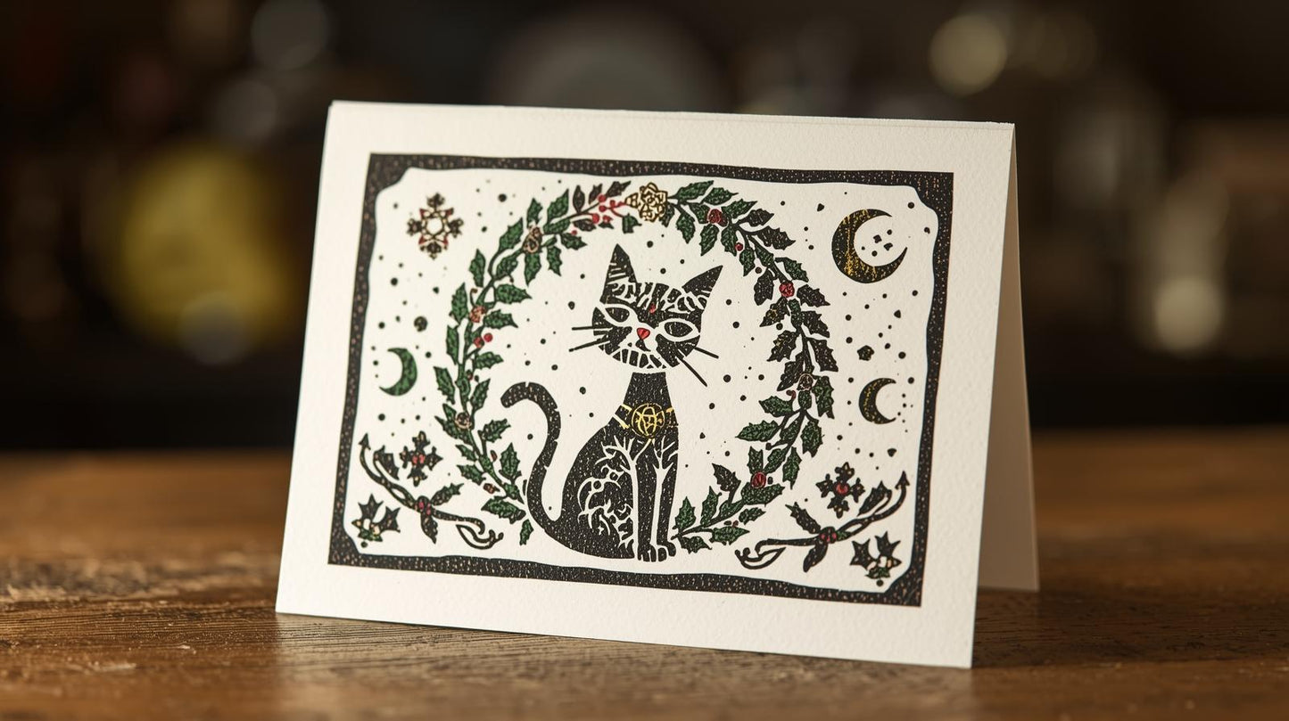 CHRISTMAS CARD RELIEF PRINTING WORKSHOP