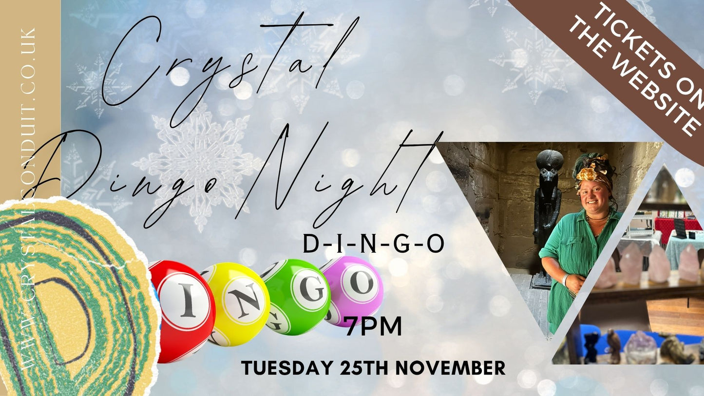 CRYSTAL DINGO NIGHT TICKETS 🎟️ Tuesday 25th November 7pm