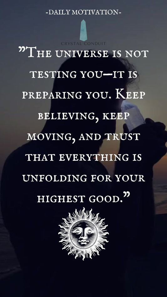 The Universe Is Preparing You—Not Testing You- Spiritual Motivation