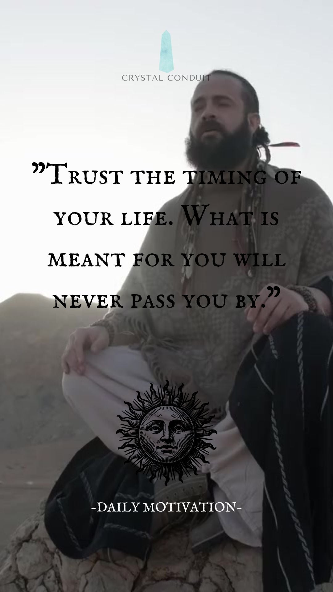 Trust the Timing of Your Life. What Is Meant for You Will Never Pass You By- Spiritual Motivation
