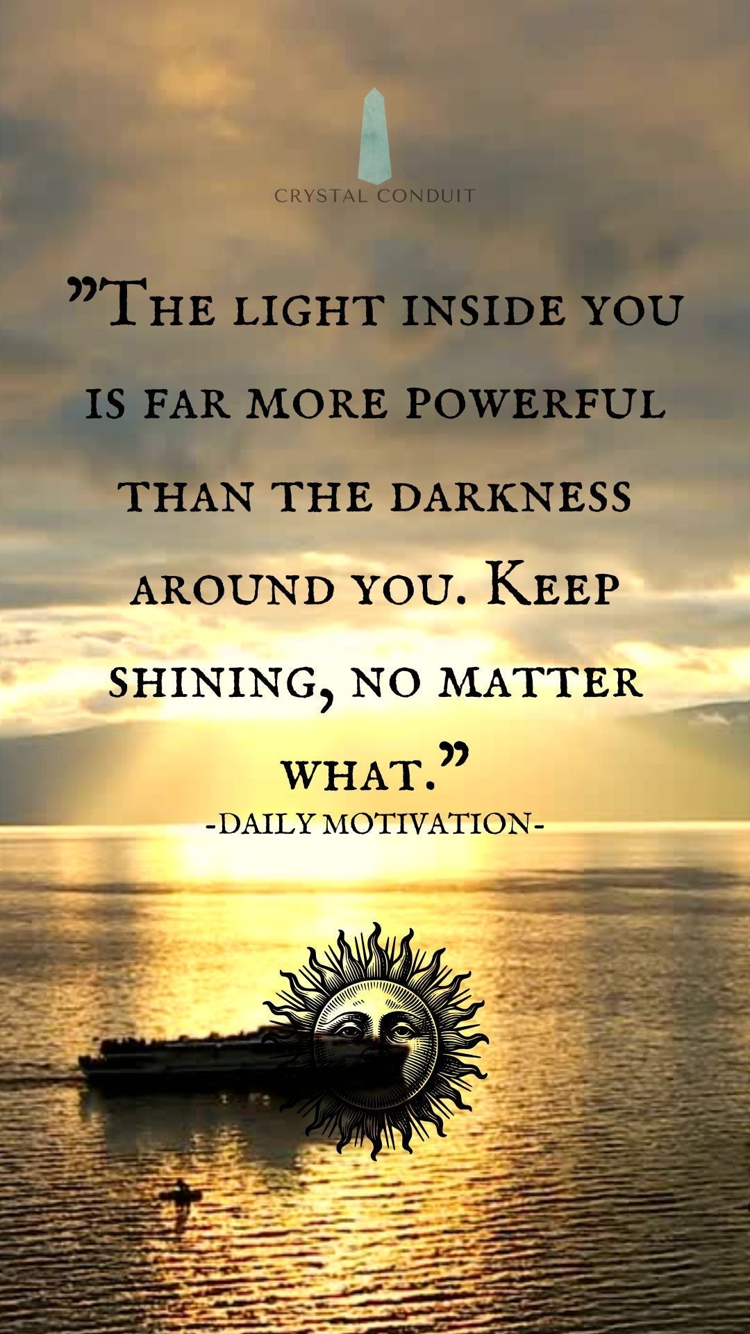 The Light Inside You is Far More Powerful Than the Darkness Around You- Spiritual Motivation
