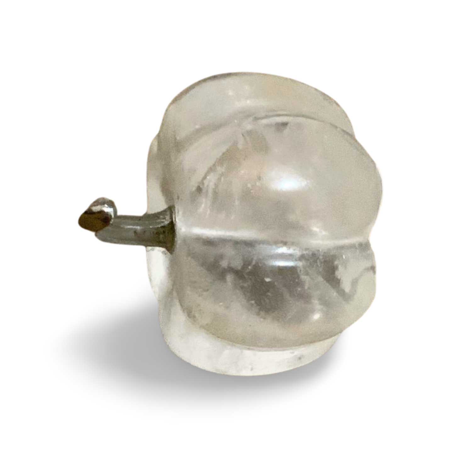 AA GRADE CLEAR QUARTZ PUMPKIN CARVING