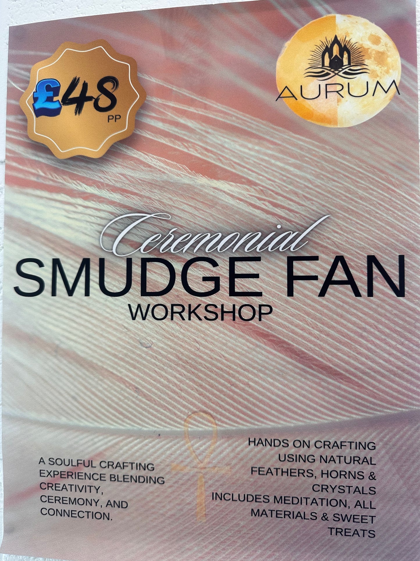 SPIRITUAL CRAFT SMUDGE FAN WORKSHOP - Sleaford, 4th July 2026