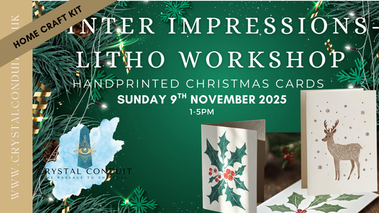 HOMEKIT LITHOGRAPHIC PRINTING CHRISTMAS CARD WORKSHOP ONLINE