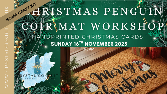 HOMEKIT PENGUIN CHRISTMAS COIR MAT WORKSHOP