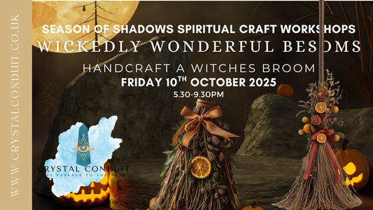 WICKEDLY WONDERFUL BESOM BROOM MAKING SPIRITUAL CRAFT WORKSHOP - Woodhall Spa, Lincolnshire 28th Feb 2025