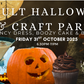 ADULT HALLOWEEN PARTY & WITCH BELLS CRAFT WORKSHOP!