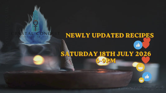 SPIRITUAL INCENSE CONE WORKSHOP SLEAFORD 18TH JULY 2026